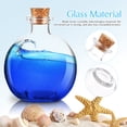 thumbnail image 3 of Shisuyan 2 Pcs Glass Terrariums Glass Jar With Cork Lid Plant Terrarium Hydroponic Plants Container Moss Terrarium, 3 of 8
