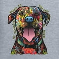 thumbnail image 2 of My Favorite Breed is The One In Need | Colorful Labrador Dog | Dean Russo Art Animal Lover Mens Sleeveless Top, Heather Grey, S, 2 of 5