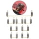 thumbnail image 4 of Estabilizadores de teclas atornillables de PCB chapados en oro transparente de 2U y 6,25U para MX Smokey 104 llaves, 4 of 9