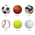 thumbnail image 3 of POINTERTECK Boys Wall Clock Portable Removable  30cm Quiet Running Battery Operated Sleep Working Watch House Bedroom Decoration Basketball Shape, 3 of 8