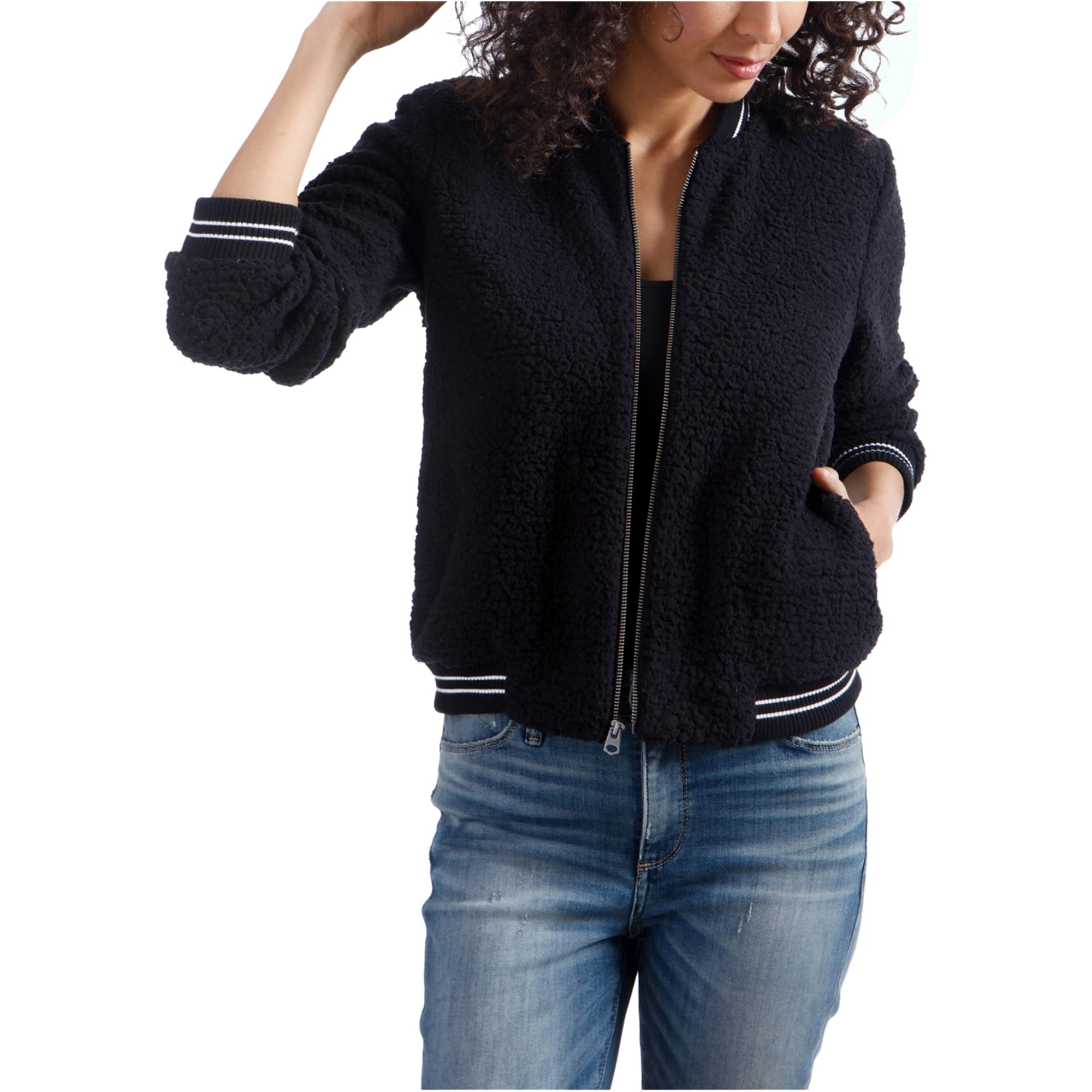 Lucky Brand Lucky Brand Womens Anaelisa Bomber Jacket