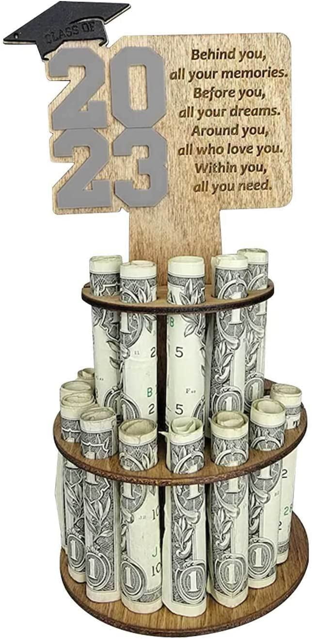 2023 Graduation Gift Money Holder Graduation Money Cake, DoubleLayer