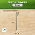 thumbnail image 4 of Yard Tuff 1/2" x 30" Rebar Stakes, Steel Ground Anchors for Yard or Garden, 6 Pack, 4 of 10
