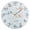 Gold Needle, variant on 10" Artistic Round Wall Decorative Desk Clock Wall Clock Home Decor Pastel Doodle Airplanes