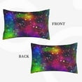 thumbnail image 4 of Daiia Bright Universe Bedding Waterproof Pillow Protector Zippered Queen – Bed Bug Proof Pillow Encasement-14"x20", 4 of 9