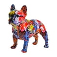 thumbnail image 2 of Abbracc Statue Française Figurines et Statues Colorées Statue d'Animal en Résine, 2 of 9