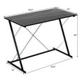 thumbnail image 2 of Computer Desk Modern Simple Study Writing Desk Rectangular Workstation Office, 2 of 7