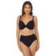 thumbnail image 1 of Gorgeous - Top de Bikini Brillo para Mujer (Negro), 1 of 2