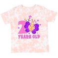 thumbnail image 3 of Inktastic 2 Years Old with Butterfly and Flowers Girls Toddler T-Shirt, 3 of 5