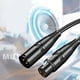 thumbnail image 4 of Cable de audio macho a hembra transmisión estable negra de cable de audio XLR para instrumento de música ANGGREK Otros, 4 of 8