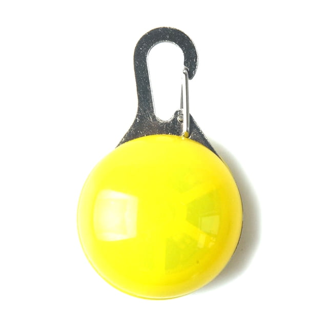 Luz recargable para collar de perro, luz LED con clip para collar con 3 modos de parpadeo para perros