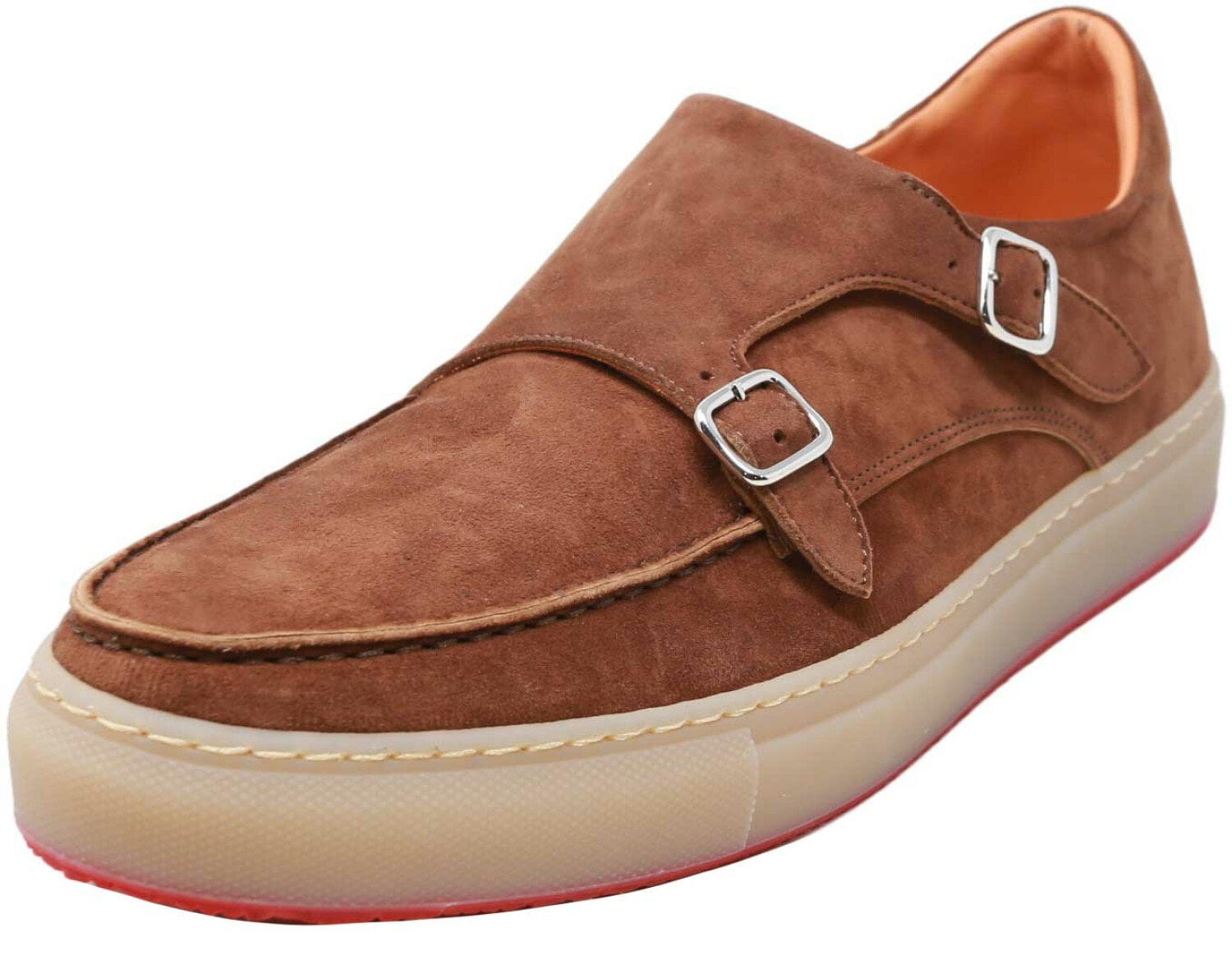 Andrea Ventura Firenze Men�s Monks Cashmere Savage Rubber