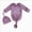 A99-Dark Purple, variant on Gibobby Infant Long Sleeve Onesie Basic Solid Color Baby Bodysuit Breathable Long Sleeve Jumpsuit Fit Newborn Infant Rompers0 3 6 9 12 Months(Newborn,Dark Purple)