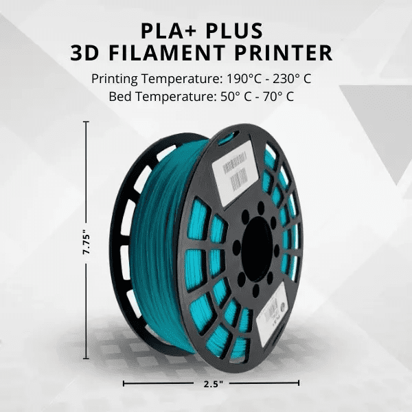 IIID MAX | Teal PLA Plus Filament | 1Kg (2.2lbs) - 1.75mm