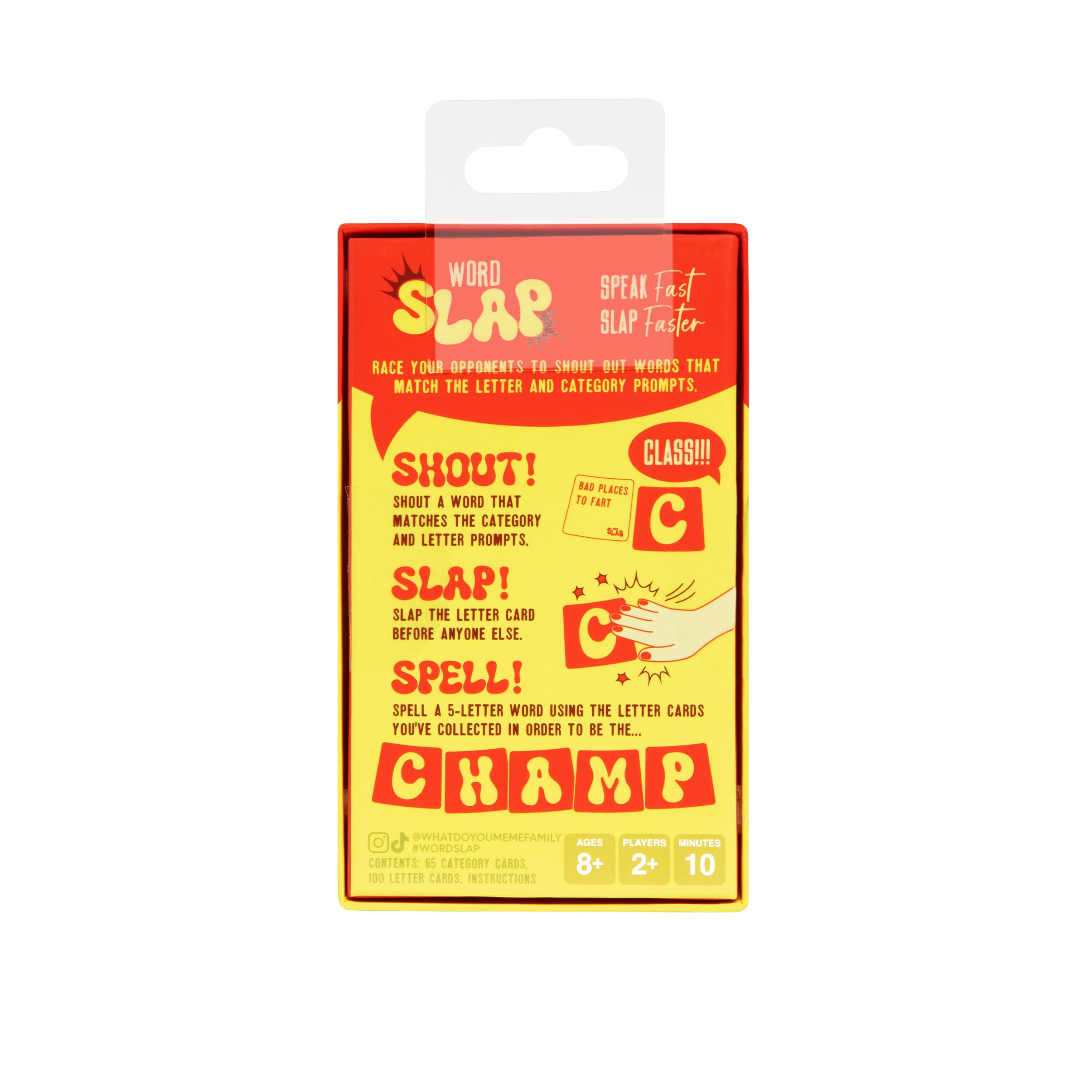 Word Slap by Relatable - Shout It, Slap It, Spell It. A Fast Paced Word Game for Family Game Night