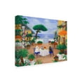 thumbnail image 4 of Canvas Wall Art - Betty Lou 'Best Friends on Amalfi Coast' Wall Art for Living Room, Bedroom, or Office Décor by Trademark Fine Art - 32 x 24 Inches, 4 of 4