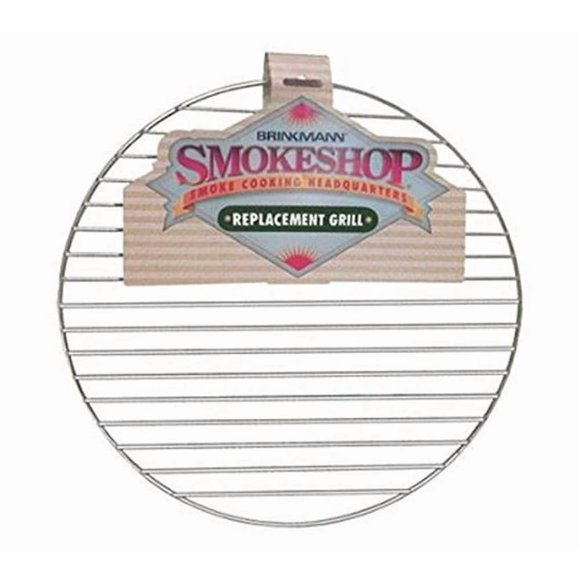 Parrilla de reemplazo Brinkmann de 39 cm cromada, capacidad de 11,5 kg