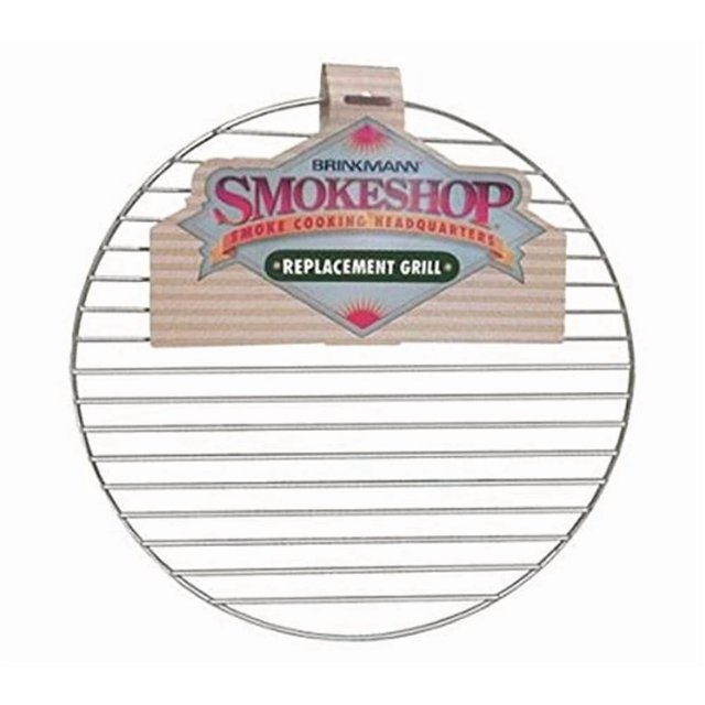 Parrilla de reemplazo Brinkmann de 39 cm cromada, capacidad de 11,5 kg