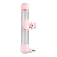 thumbnail image 3 of Yinanstore Bird Drinker Waterer Drinking Container, Automatic Bird Water Dispenser Parrot Waterer Portable for Conures, Parakeet, Pigeon Pink 280ml, 3 of 8