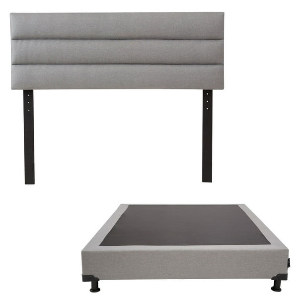 Box Base Cama Matrimonial + Cabecera DICASA Logan
