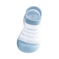 thumbnail image 4 of MuZeFu Kids Non Slip Socks Grip Ankle Sticky Toddler Sock Toddler Baby Boys Girls Cute Fashion Stripe Hollow Out Breathable Soft Non-slip Toddler Shoes, 4 of 9