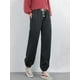 thumbnail image 1 of Mallas cálidas de lana para mujer, pantalones gruesos de talla grande, pantalones largos gruesos, Leggings casuales de Color sólido, moda de invierno, 1 of 4