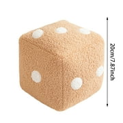 Soft Dice Pillow Stuffed Cube Cushion Funny Home Decor 20cm Cute Sofa Pillow