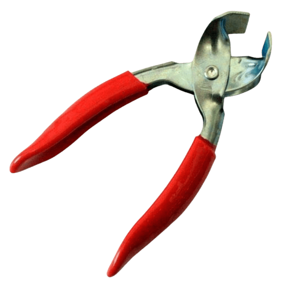 Dolphin Deluxe Catfish Skinning Pliers Red Coated Handles