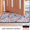 thumbnail image 3 of Pioneer Flower Floral Print Pattern Door Rugs,Washable Non Slip Door Mats Indoor,Decorative Door Mats,Entry Mat Indoor for Entrance,Bedroom,Kitchen,Bathroom,30"x17", 3 of 6