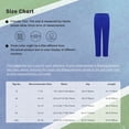 thumbnail image 7 of Haitryli Boys Girls Drawstring Sweatpants Contrasting Stripe Jogger Pants High Waisted Athletic Baggy Trousers Black White XL, 7 of 7