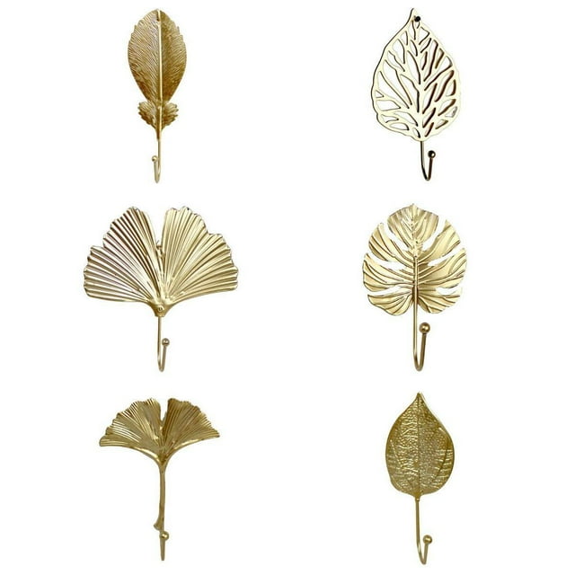6X vintage vintage pared perchero puerta resistente ropa Zulema none