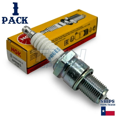 NGK 7131 Spark Plug BPR6ES - 1 Pack - For Honda Engines & Other Small Engines