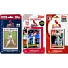 C & I Collectables CARDINALS3TS MLB St. Louis Cardinals 3 Different Licensed Trading Card Team Sets
