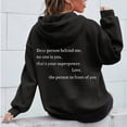 thumbnail image 4 of SIYUDAN Hoodies for Women Long Sleeve Hoodie Womens Pullover Cute Hoodies Yellow Hoodie Women Winter Hoodies for Women Streetwear, 4 of 4