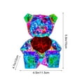 thumbnail image 3 of Dvumao Home Decor, February 14 Festive Gift For Girlfriend Glowing Colorful Bear Gift Suitable For Christmas Gifts Home Decor Ornament, Women Gifts, 3 of 9