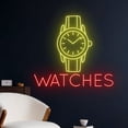 thumbnail image 2 of Handmadetneonsign Watches Led Sign, Hand Watches Neon Light, Fashion Accessory Neon Sign, Studio, 2 of 5