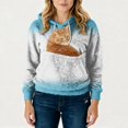 thumbnail image 2 of Oversized Hoodie With Dog Pouch Fleece Sharpa Pet Hoodies Carrier Large Pocket Hooded Sweatshirt For Puppy Dogs Holder Blue XXL, 2 of 6
