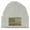 White, variant on Gravity Threads USA Khaki Flag Patch Cuffed Beanie - Black