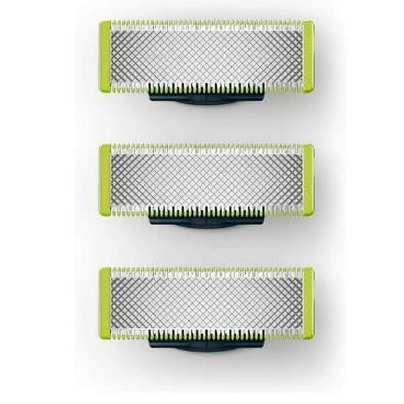3 Pack Razor Blades for Philips Oneblade Replacement One Blade Pro Blades for Men