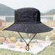 thumbnail image 5 of Sombreros impermeables para hombres y mujeres, sombreros para el sol, sombreros de lluvia livianos para mujeres, impermeables, 1 pieza negra, 5 of 5