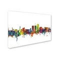 thumbnail image 2 of Trademark Fine Art 'Tucson Arizona Skyline IV' Canvas Art by Michael Tompsett, 2 of 3