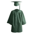 thumbnail image 1 of MeetoTime Ensemble de Blouses à Manches Longues pour Filles et Garçons, Performance de Graduation, Couleur Unie, Col Rond, 3-9 Ans, 1 of 2