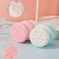 thumbnail image 3 of Manual Facial Cleansing Brush 2 In 1 Facial Cleansing Brush Gentle Silicone Exfoliating Manual Scrubber Face Brush Soft Brush, 3 of 3