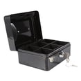 thumbnail image 2 of Caja de Efectivo Metálica Negro con Cerradura de Combinación Segura para Hogar, Negocios o Viajes, 2 of 8