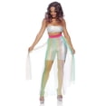 thumbnail image 3 of Leg Avenue Women's Multi-Slit Sheer Skirt, 3 of 4