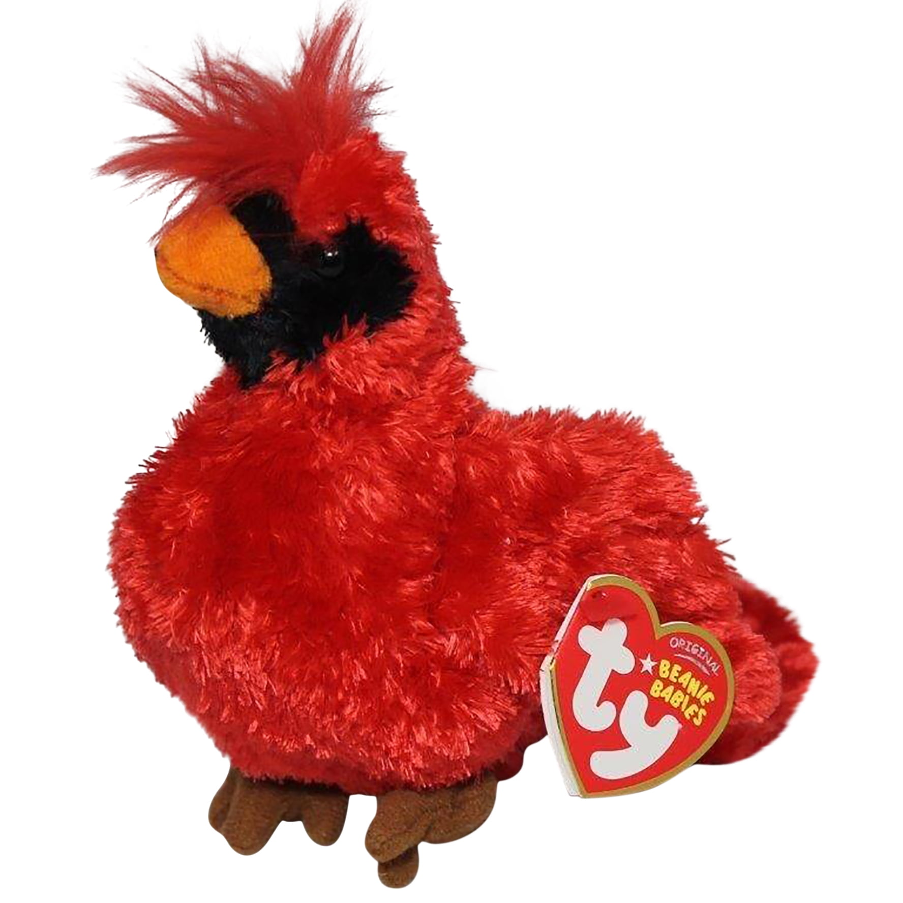 TY Beanie Babies Bird Mac the Cardinal NEW Walmart