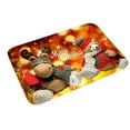 thumbnail image 4 of SDJMa Christmas Doormat, Merry Christmas Doormat , Xmas Tree Snowman Elk Decorative Indoor Outdoor Christmas Doormat Non Slip Front Door Mat,17 x 29, 4 of 8