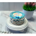 thumbnail image 5 of DEZICAKES Crispy Vanilla Blue Dog Birthday Cake- Edible Puppy Crispy Vanilla Rice Cake-  Perfect Dog Party Cake Boxed, Iced and Decorated, 5 of 11