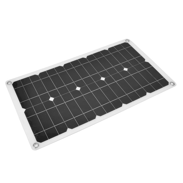 Kit de panel solar kit de panel solar portátil de silicio de 100 W y 18 V para acampar al aire libre senderismo luces de emergencia ventiladores eléctricos 51 x 28 x 1 ANGGREK Otros