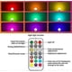 thumbnail image 3 of Rechargeable Light Bulb With Remote Control, 8W Smart RGB Color Changing Bulb, 9+3 Color Temperature, E27 LED Dimmable Touch Control Bulbs With Timing, 3 of 5